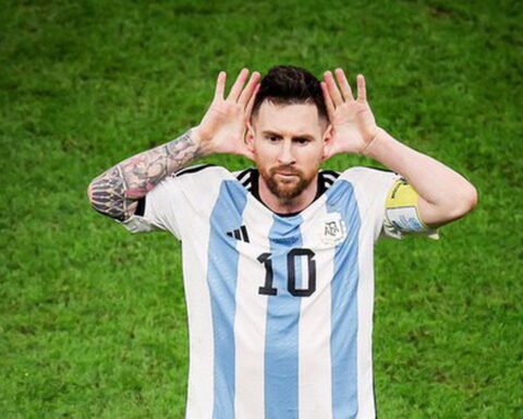 Bài đăng đầu tiên của Messi