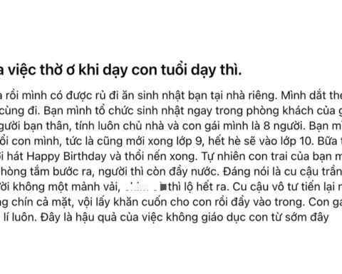 Hình ảnh sững người ở tiệc sinh nhật khiến bà mẹ Đồng Nai gấp gáp cảnh báo: Đừng thờ ơ khi dạy con tuổi dậy thì