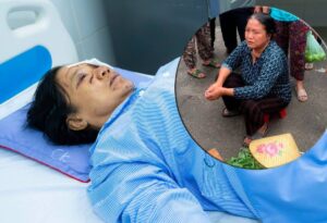 Gặp người phụ nữ bán rau bị xịt nước chảy máu mắt ở Phú Thọ: “Nước xối vào mạnh lắm, đau rát, tối mắt tối mũi”