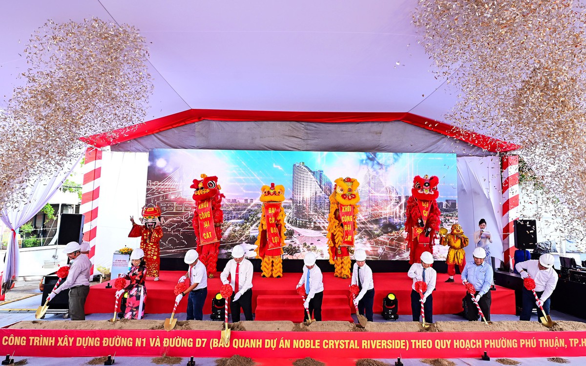 Khởi công đường N1 và D7 bao quanh Noble Crystal Riverside: Gỡ nút thắt hạ tầng quan trọng tại Đào Trí – Phú Thuận