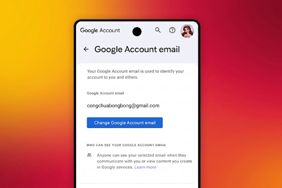 Tin cực vui: Google đã chính thức cho phép đổi tên địa chỉ Gmail cho tất cả người Việt Nam – Vào làm ngay