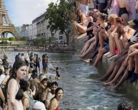 Dân Paris chen nhau tắm kênh dưới cái nóng 42 độ C, xem xong mới thấy điều hòa ở Việt Nam “quý như vàng”