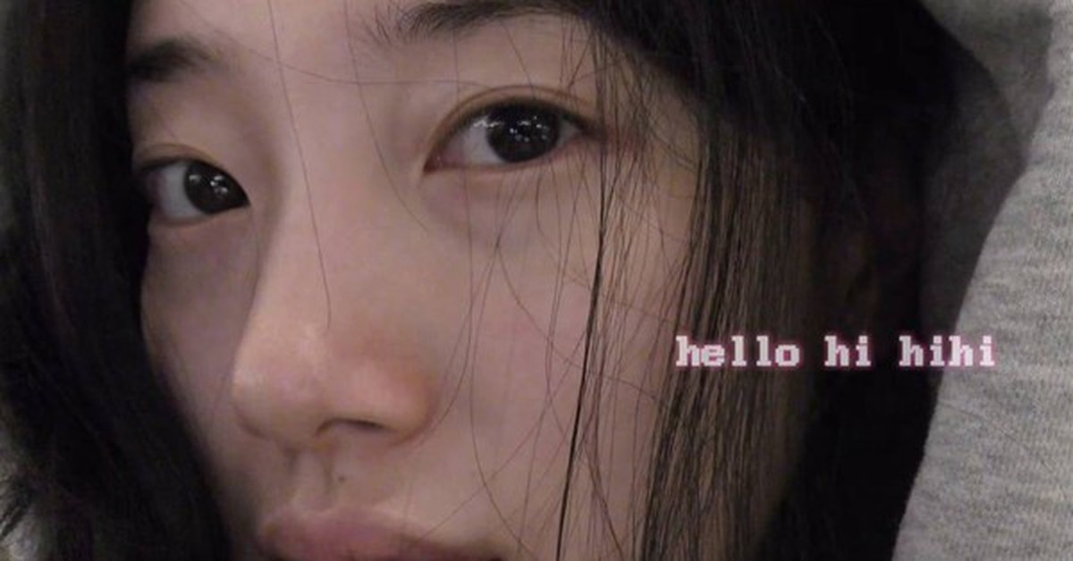 Mặt mộc 100% của Suzy
