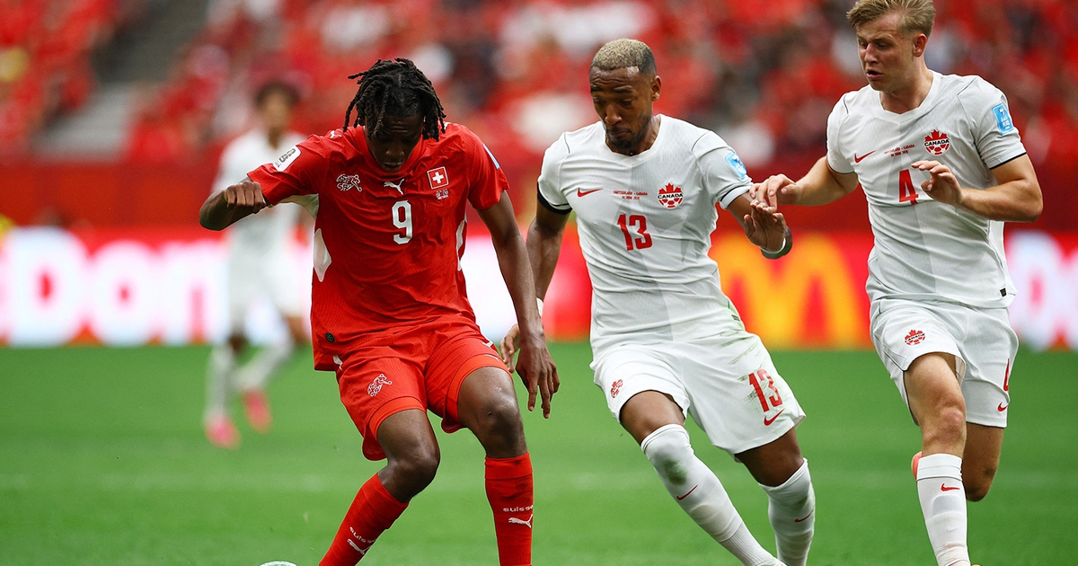 Thắng Canada 2-1, Thụy Sỹ đứng đầu bảng B World Cup 2026