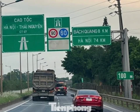Hơn 21.000 tỷ mở rộng cao tốc Hà Nội – Thái Nguyên – Chợ Mới