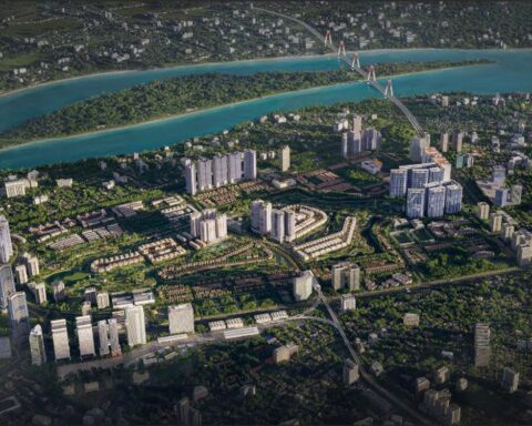 “Bông hồng nước Anh” sắp nở hoa giữa lòng Đại công viên Ciputra Central Park