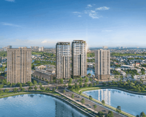 Trung tâm Hà Nội đón thêm dự án hiếm hoi với 3 mặt hồ, 4 mặt đường, cạnh Metro