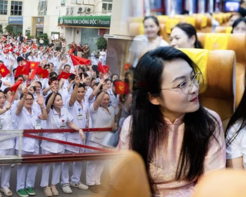 Điều đặc biệt sáng nay: Bên trong chuyến tàu đầu tiên đưa bác sĩ Bệnh viện Bạch Mai từ Hà Nội đến Ninh Bình làm việc