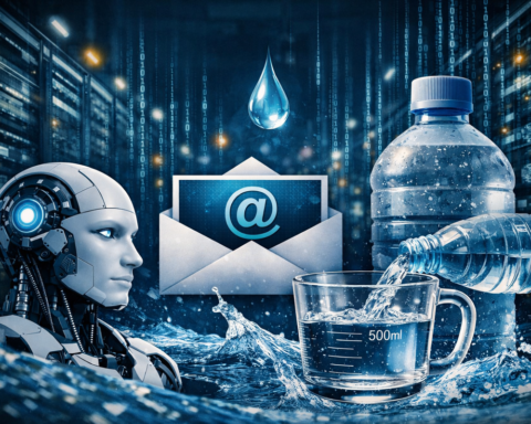 Một email nhờ AI viết hộ ‘ngốn’ nửa lít nước: Cơn khát tài nguyên của công nghệ