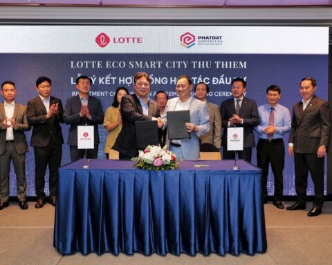 Lotte và Phát Đạt chính thức ký kết Hợp đồng Hợp tác Đầu tư dự án Lotte Eco Smart City Thu Thiem