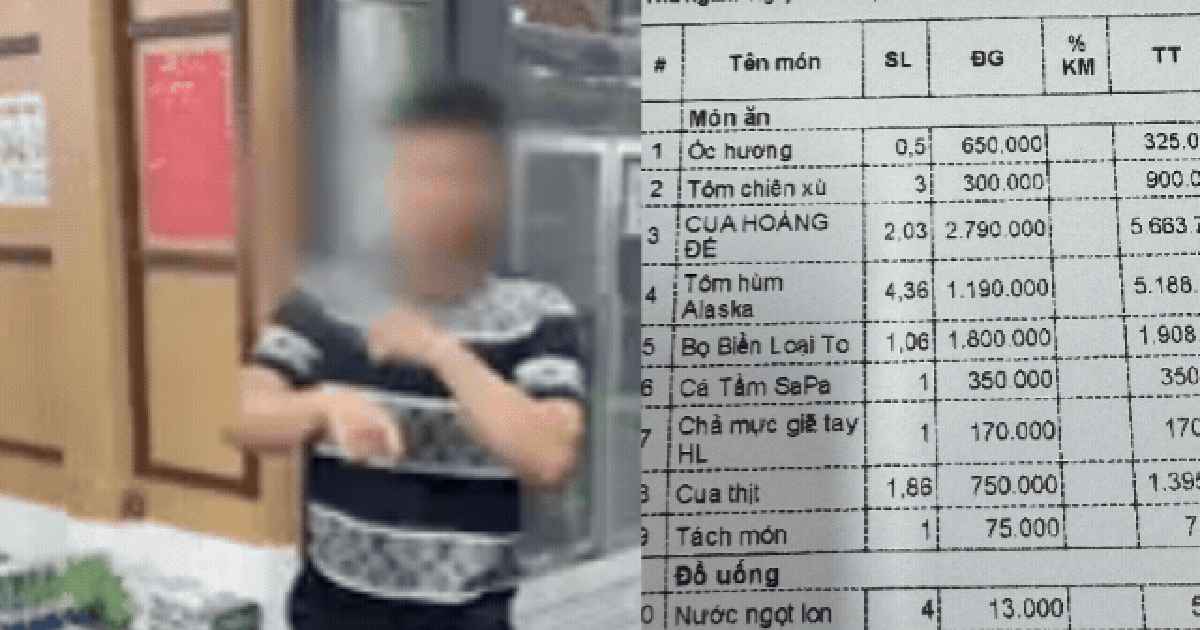 Vụ đưa bạn gái cùng bạn đi ăn cua hoàng đế, tôm Alaska hết 16 triệu: Công an tiết lộ tình tiết bất ngờ từ gia đình người đàn ông