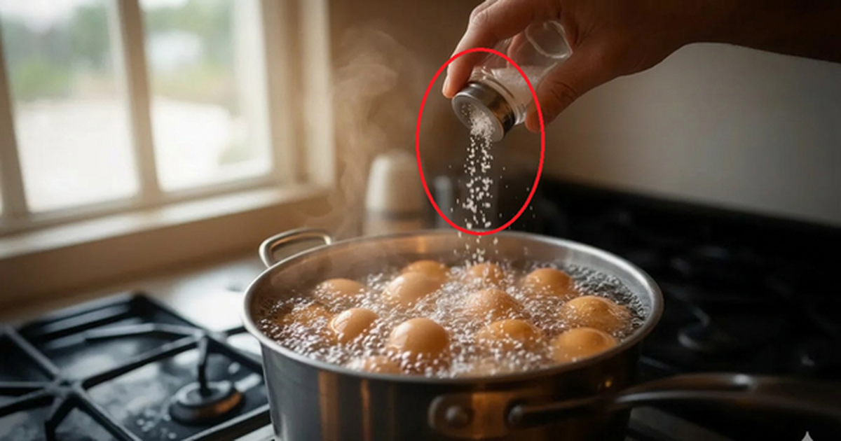 Chỉ 1 nhúm muối cũng đủ nâng tầm món trứng luộc quen thuộc