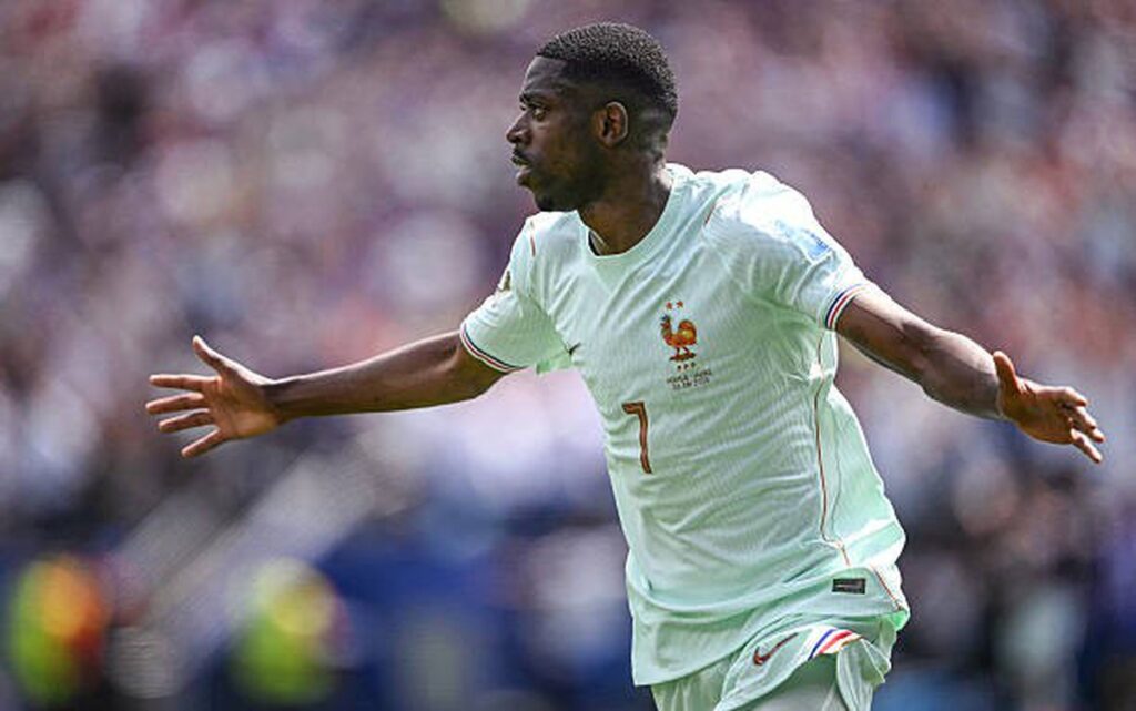 Dembele lập hat-trick giúp Pháp đánh bại Na Uy 4-1, thẳng tiến vòng knock-out World Cup với 9 điểm tuyệt đối