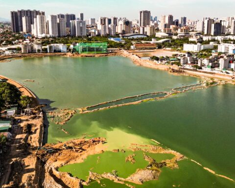 Hồ điều hòa nghìn tỷ phía Tây Hà Nội dần lộ diện