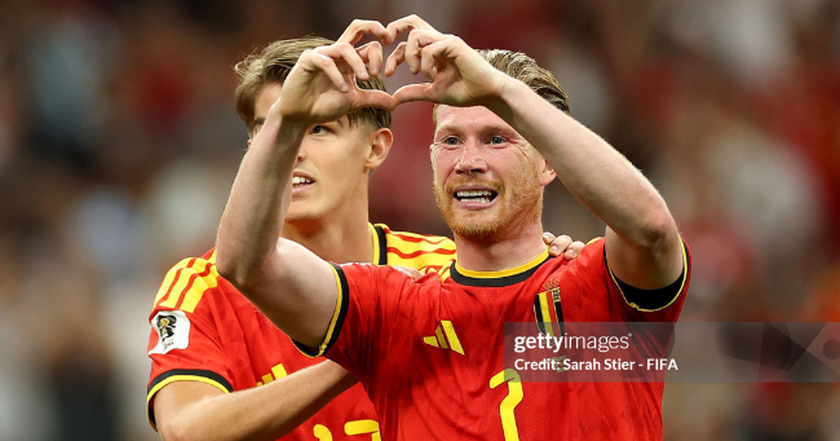 Bỉ đè bẹp New Zealand 5-1, De Bruyne ghi bàn đưa Quỷ đỏ vào vòng knock-out World Cup 2026