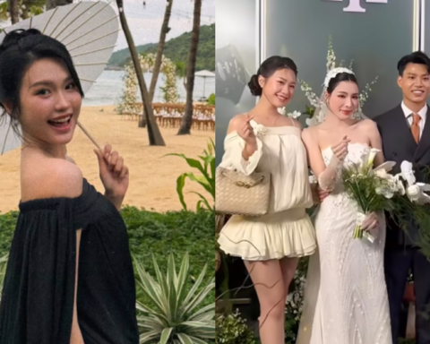 Doãn Hải My lên đồ đi ăn cưới là rõ đẳng cấp Top 10 Hoa hậu Việt Nam, khác hẳn style nhạt nhạt thường ngày