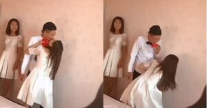Vài giây “thót tim” tại đám cưới đang xôn xao MXH: Cái thủ tục gì mà kì cục kém duyên thế này!