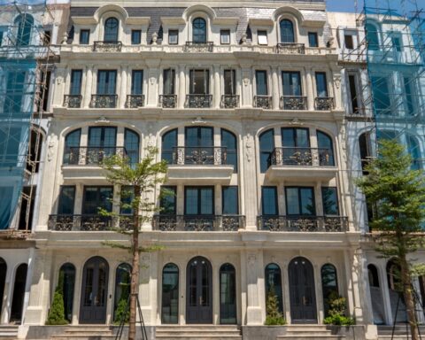 Mục sở thị nhà phố châu Âu Noble Palace Tay Thang Long WorldHotels Residences