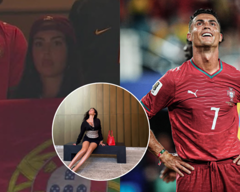 Nàng WAG Georgina diện đầm xẻ sâu nóng bỏng sang Mỹ cổ vũ Ronaldo nhưng siêu sao lại “tắt tiếng”, bị chấm 6,3 điểm