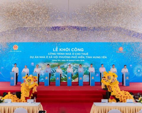 Vingroup khởi công công trình nhà ở cho thuê dự án nhà ở xã hội tại tỉnh Hưng Yên