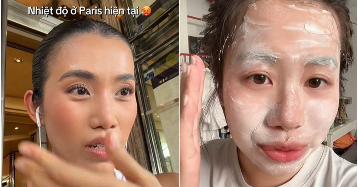 TikToker Việt ở Pháp, Bỉ cập nhật tình trạng giữa nắng nóng: Bất lực vì không thể mua quạt, ở nhà phải bôi 1 thứ lên mặt cho đỡ rát