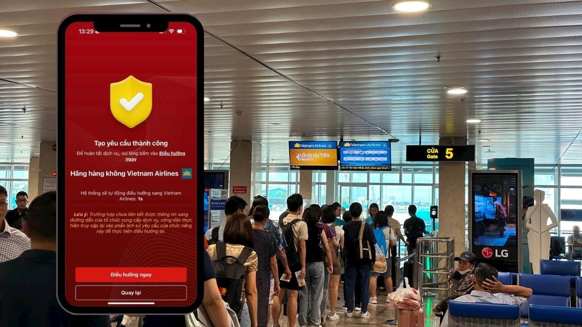Lời khuyên cho tất cả những ai check-in online bằng VNeID tại sân bay