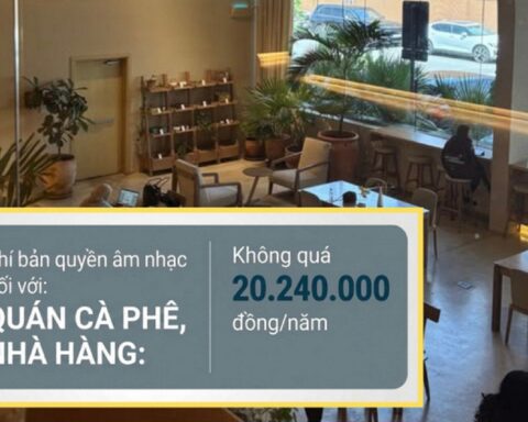 Cách tính chi phí bản quyền âm nhạc cho các quán cà phê, nhà hàng từ ngày 1/7/2026