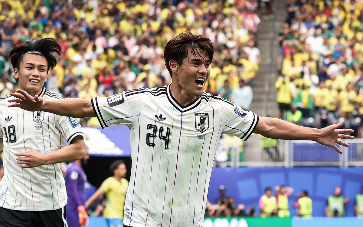 Siêu phẩm độc diễn của Kaishu Sano xé lưới Brazil tạo “địa chấn” cho Nhật Bản ở World Cup
