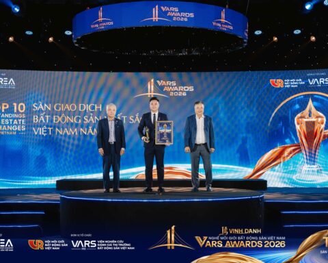 VREBD 2026: AHS Property góp mặt trong Top 10 Sàn giao dịch Bất động sản xuất sắc Việt Nam