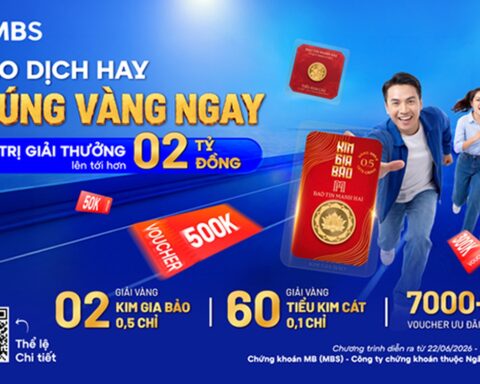 MBS tung “cú nổ lớn” giữa mùa đầu tư: tặng vàng và loạt voucher ưu đãi lên đến hơn 2 tỷ đồng!