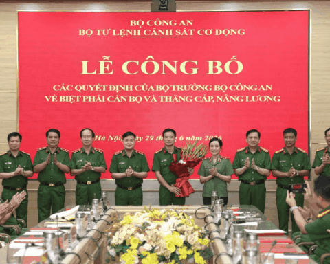 Phó Tư lệnh Cảnh sát cơ động biệt phái công tác tại Bộ Tài chính