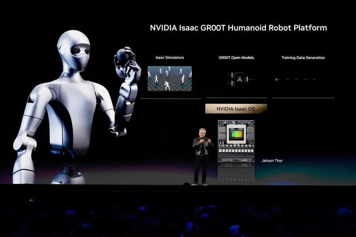 Ba ông lớn Nvidia, Unitree và Sharpa sản xuất robot hình người có thể lắp ráp máy tính hay truyền tĩnh mạch- Ảnh 1. Ba ông lớn Nvidia, Unitree và Sharpa sản xuất robot hình người có thể lắp ráp máy tính hay truyền tĩnh mạch- Ảnh 1.