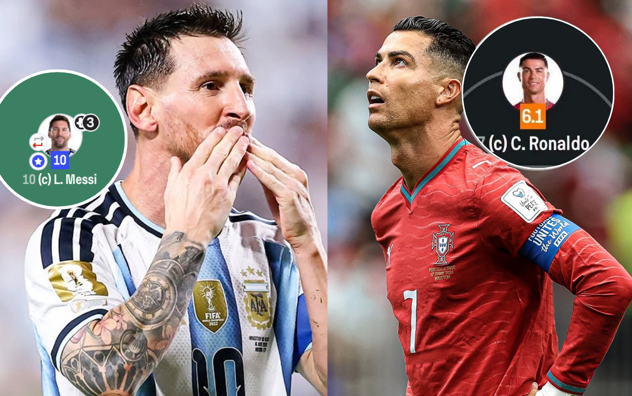 Messi 10 điểm còn Ronaldo 6,1 - Ảnh 1.