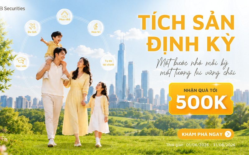 Tích sản định kỳ: Khi đầu tư chứng khoán trở thành thói quen tài chính của người Việt Tích sản định kỳ: Khi đầu tư chứng khoán trở thành thói quen tài chính của người Việt