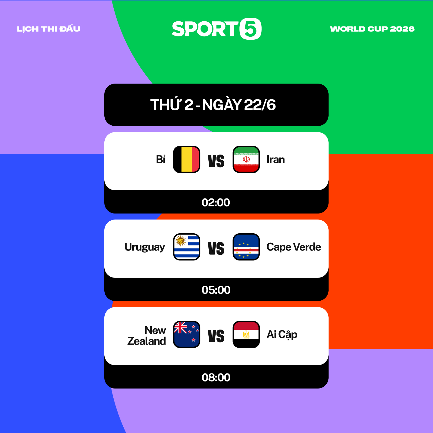 Lịch thi đấu World Cup ngày 22/6 mới nhất: Chờ thủ môn 40 tuổi Vozinha toả sáng, Bỉ đối đầu Iran- Ảnh 1.