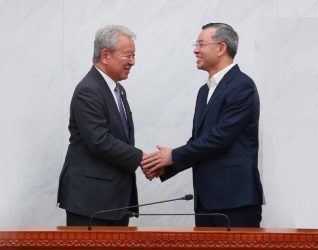 Bộ trưởng Bộ Tài chính Ngô Văn Tuấn tiếp Chủ tịch JICA Tanaka Akihiko