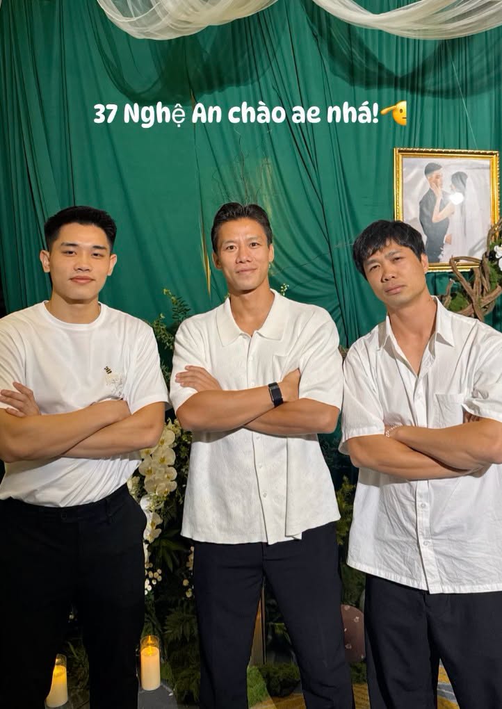 Công Phượng, Văn Toàn đổ bộ đám cưới hot nhất làng bóng đá- Ảnh 2.