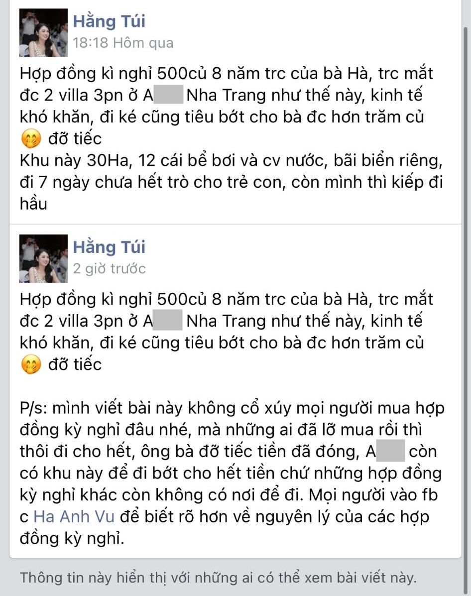 Hằng Túi và Hà Anh var thẳng về “hợp đồng kỳ nghỉ” - Ảnh 5.
