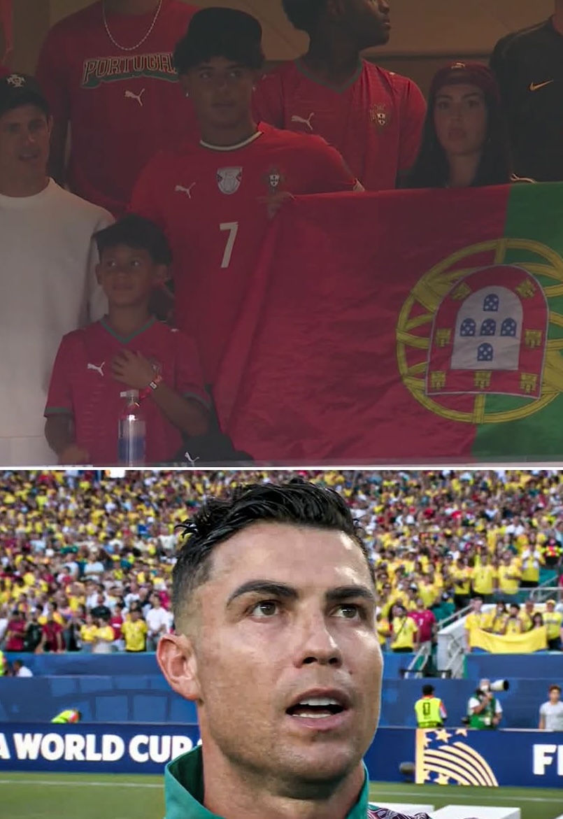Nàng WAG Georgina diện đầm xẻ sâu nóng bỏng sang Mỹ cổ vũ Ronaldo nhưng siêu sao lại bị "tắt tiếng", bị chấm 6,3 điểm- Ảnh 5.