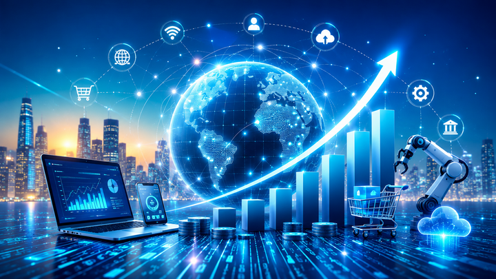 Việt Nam đặt mục tiêu đến năm 2030 kinh tế số đóng góp khoảng 30% GDP- Ảnh 1.