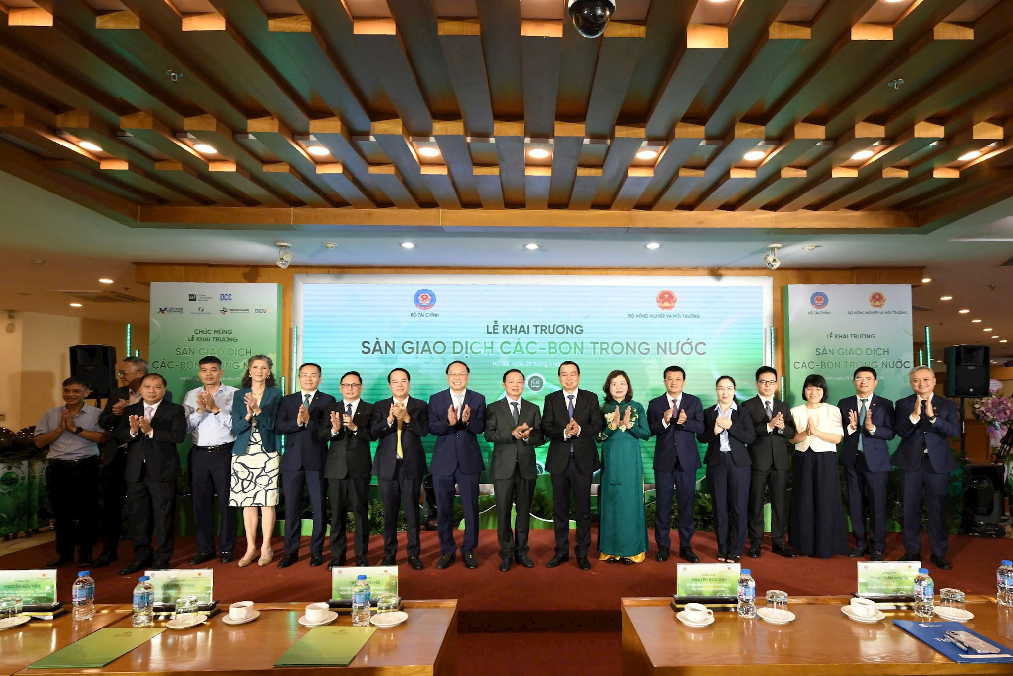 Khai trương Sàn Giao dịch các bon trong nước- Ảnh 1.