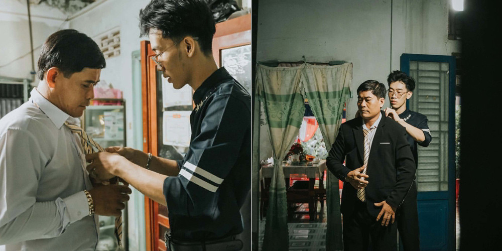 "Con xin phép gọi cô là má": Món quà cưới đặc biệt khiến cô dâu bật khóc xúc động- Ảnh 2.