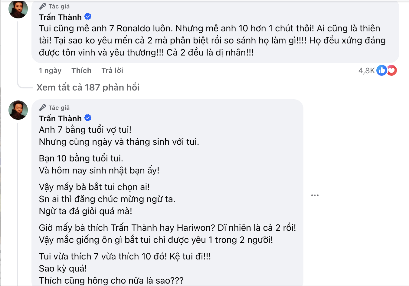 Trấn Thành vướng rắc rối vì Messi- Ảnh 3.