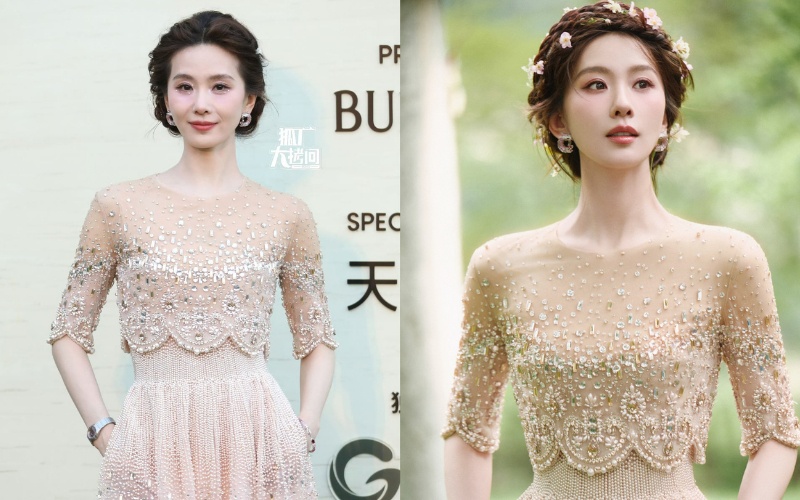 Bức ảnh bóc trần việc photoshop quá đà để có visual tiên tử của Lưu Thi Thi- Ảnh 1.