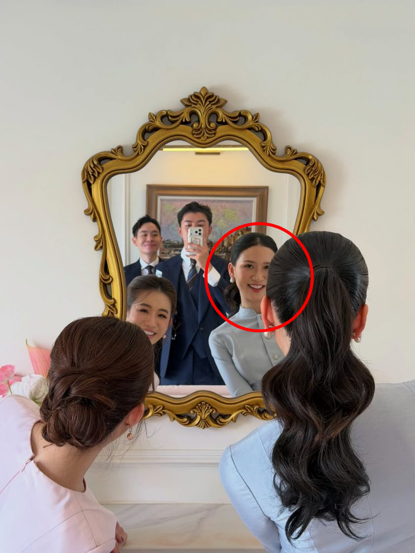 Nine Naphat lần đầu dẫn bạn gái mới dự đám cưới bạn thân, nhan sắc thế nào so với Baifern?- Ảnh 3.