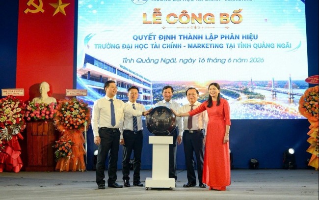 UFM chính thức công bố phân hiệu tại tỉnh Quảng Ngãi UFM chính thức công bố phân hiệu tại tỉnh Quảng Ngãi