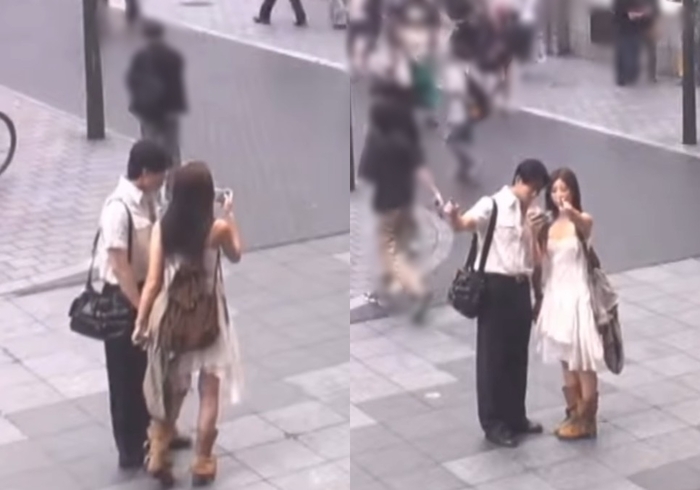 CCTV trên phố vô tình làm lộ mối tình bí mật của nữ diễn viên và nam người mẫu đẹp nức tiếng- Ảnh 1.