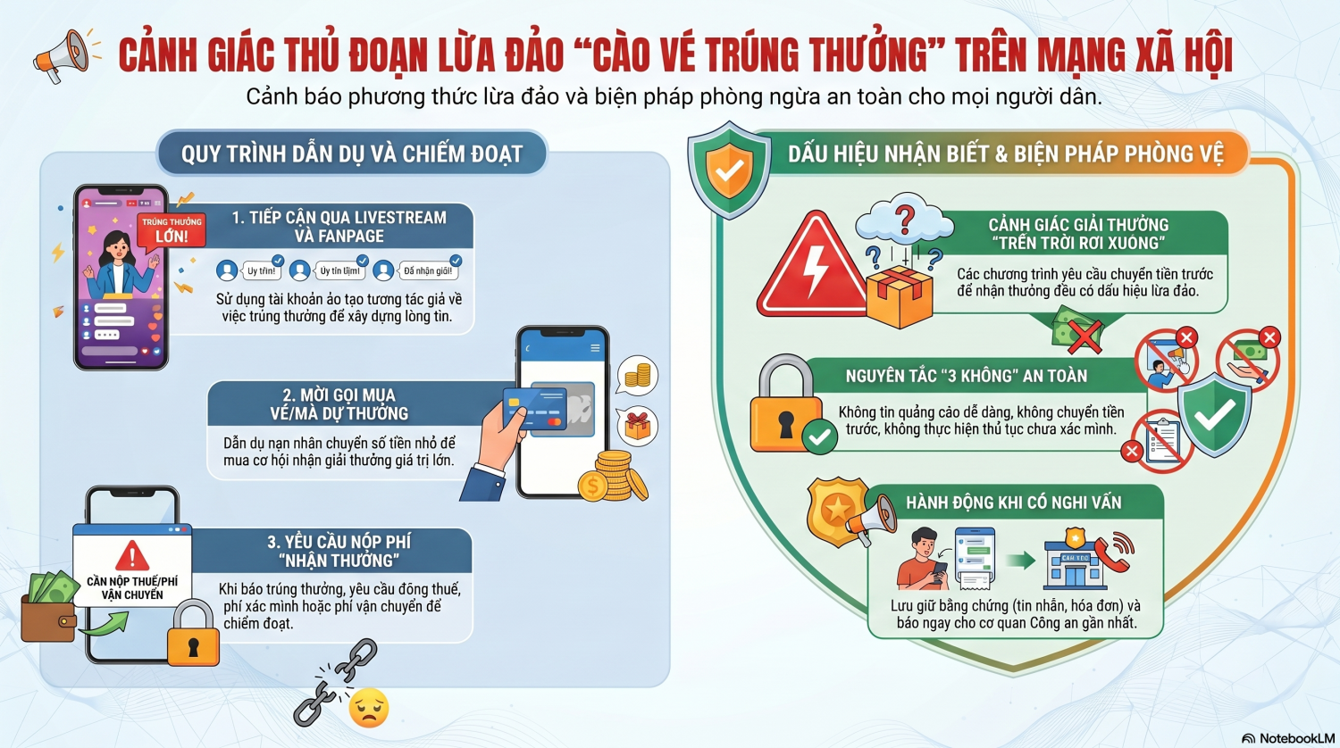 Livestream cào vé trúng thưởng: Chiêu lừa mới đánh vào tâm lý ham quà lớn - Ảnh 1.