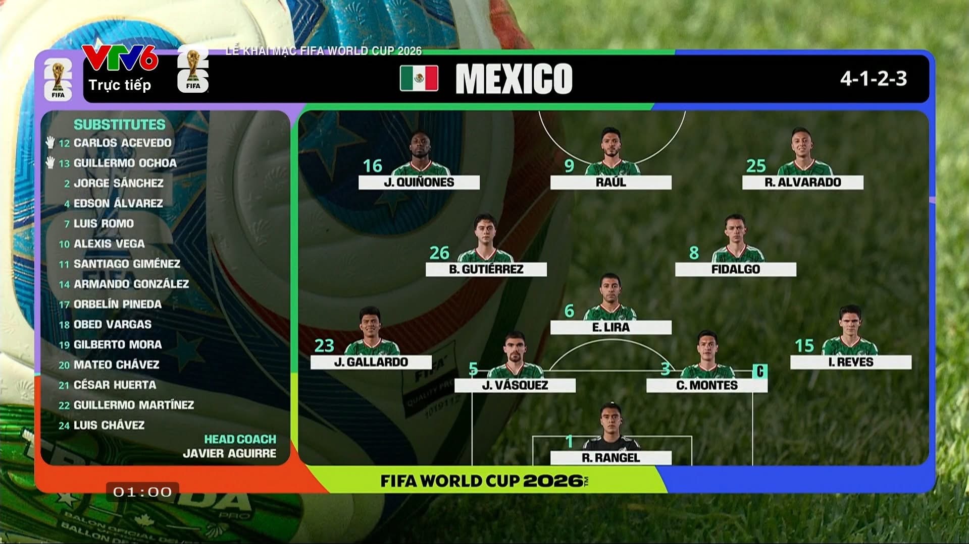 Khai mạc World Cup 2026: Nhạc hay, nhảy đẹp, đậm chất văn hoá Mexico - Ảnh 1.
