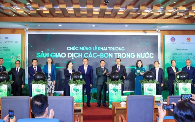 Khai trương Sàn giao dịch các-bon trong nước, mở ra thị trường mới cho tăng trưởng xanh